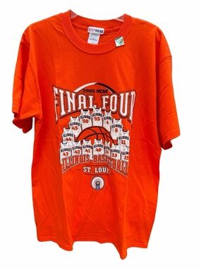 Step Ahead Sportswear 2005 NCAA Final Four St Louis  Illini Basketball Tee Shirt